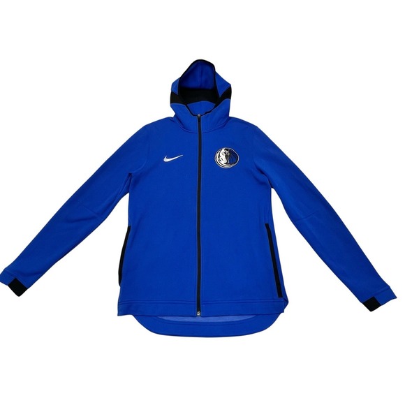 Nike Dri-Fit NBA Dallas Mavericks Men's Full Zip‎ Hoodie Jacket Size Medium READ - Picture 1 of 11